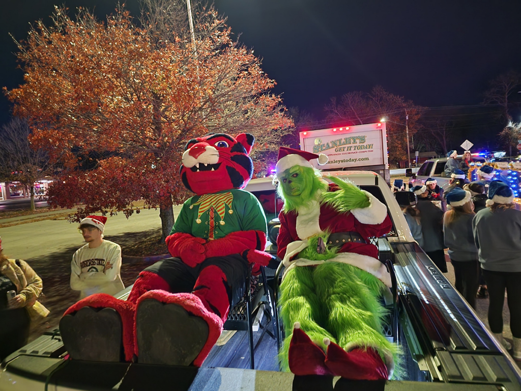 Hillcat Spirit Soars at Claremore Christmas Parade Rogers State