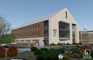 A rendering of RSU's proposed Center for Science and Technology