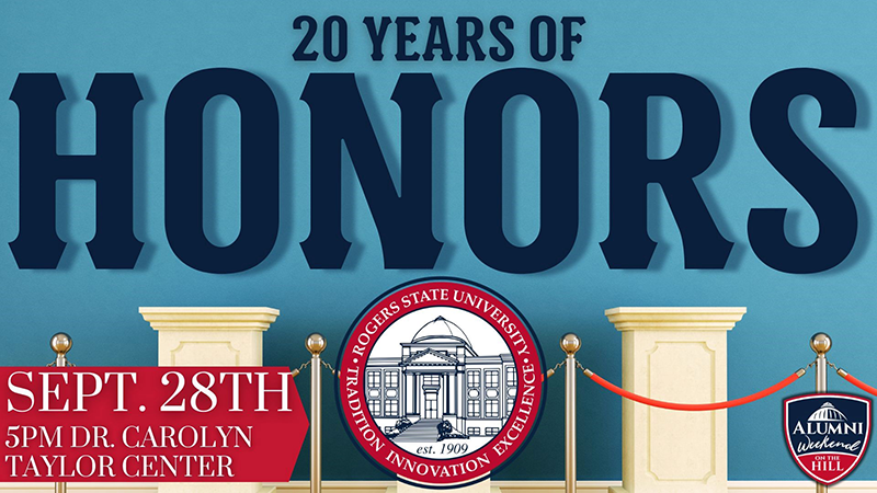 20 years of honors sept. 28 in DCTC 