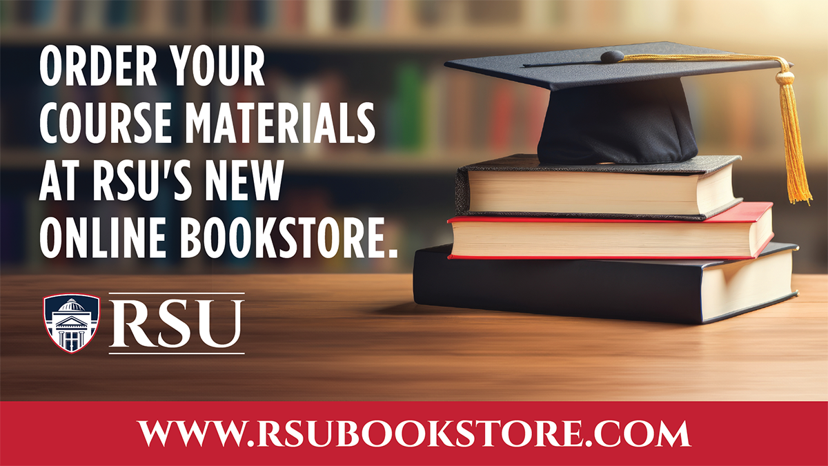 order your course material at rsu's new online bookstore