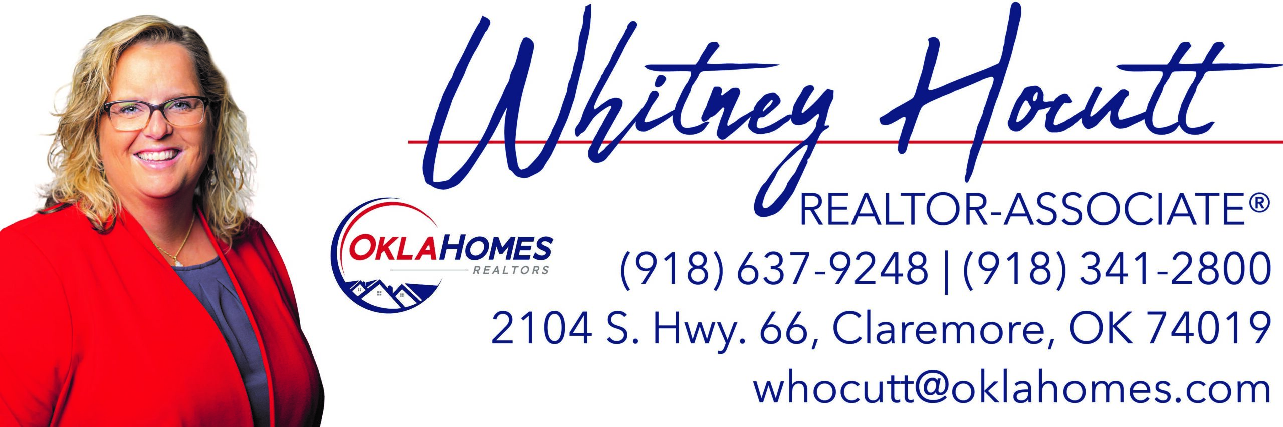 Whitney Hocutt - OklaHomes Realtor 