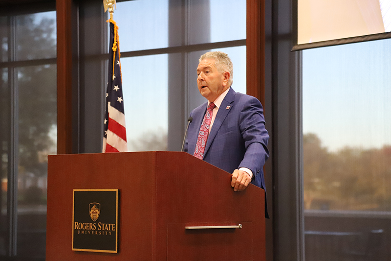 Dr. Larry Rice, RSU President Emeritus and STEM@RSU Campaign Chairman